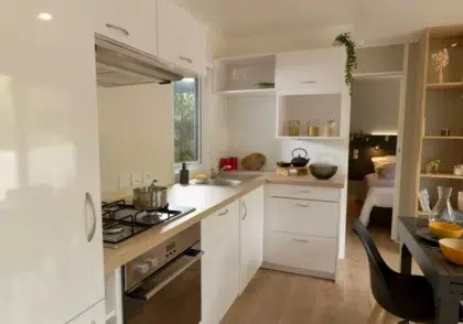 Lodge Divine 6 mobilhome divine 3chambres cuisine11